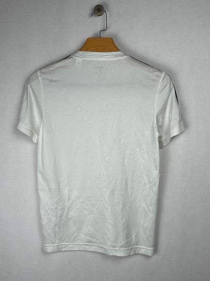 Adidas Climalite White 3-Stripes T-Shirt