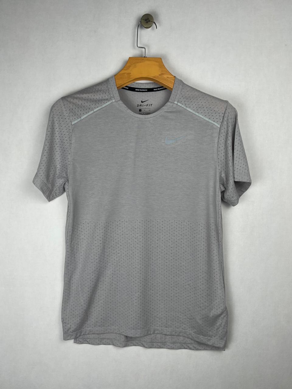 Nike Dri-Fit Running Grey Dotted T-Shirt