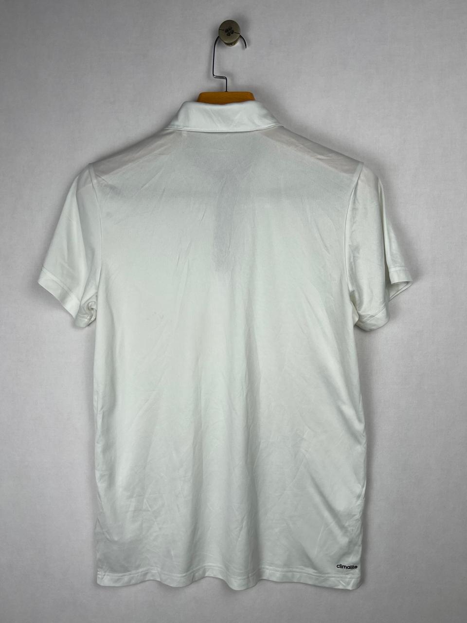 Adidas White Polo Shirt