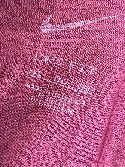 Nike Dri-Fit Maroon Running T-Shirt