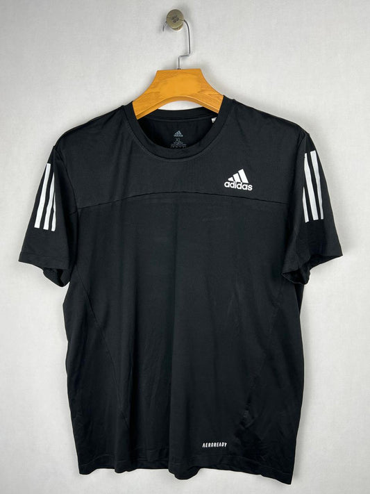 Adidas AEROREADY Black 3-Stripes T-Shirt