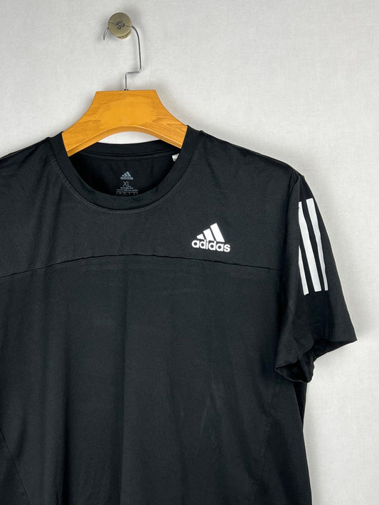 Adidas AEROREADY Black 3-Stripes T-Shirt