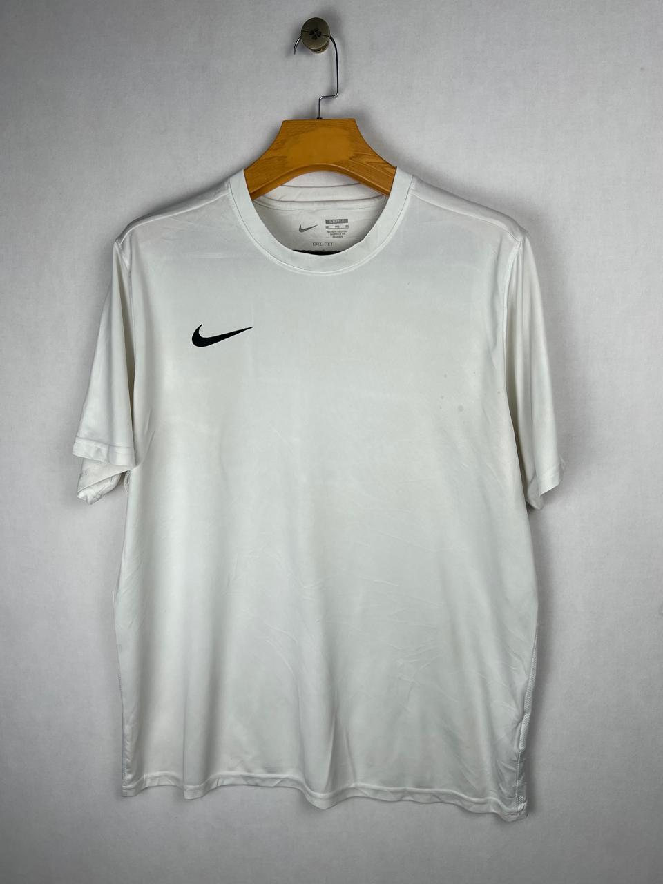 Nike Dri-Fit Slim Fit White T-Shirt