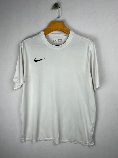 Nike Dri-Fit Slim Fit White T-Shirt