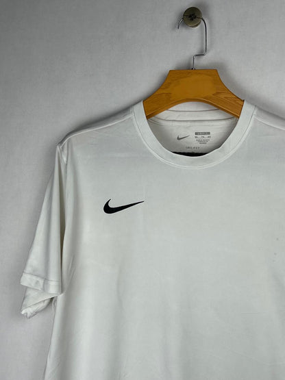 Nike Dri-Fit Slim Fit White T-Shirt
