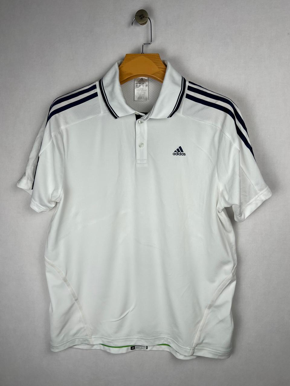 Adidas Climacool White Polo Shirt