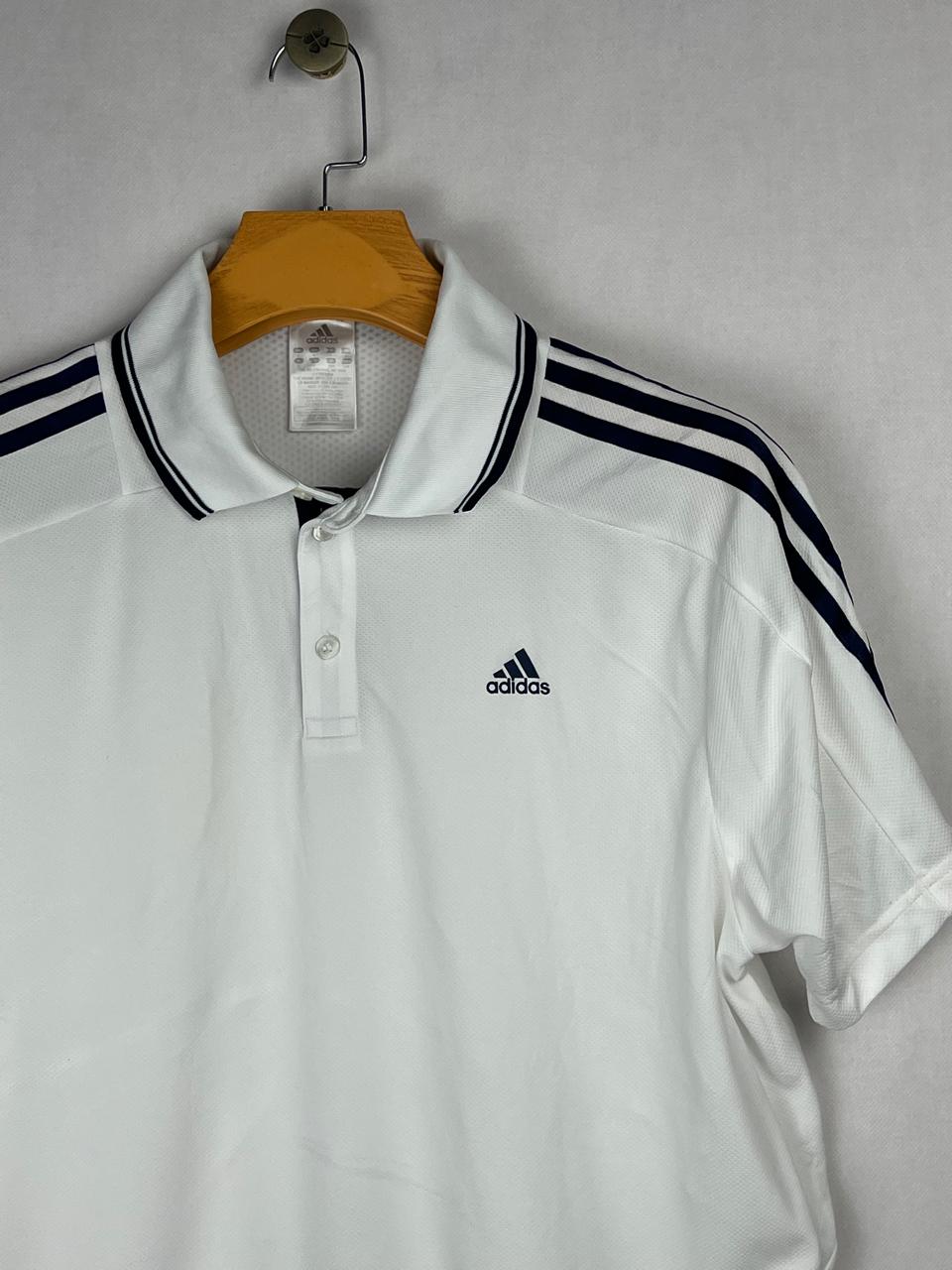Adidas Climacool White Polo Shirt
