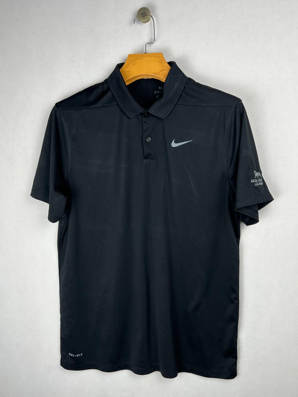 Original Nike Dri-Fit Black Polo Shirt
