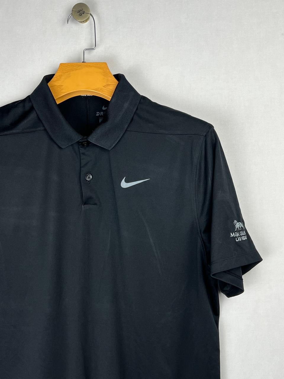 Original Nike Dri-Fit Black Polo Shirt
