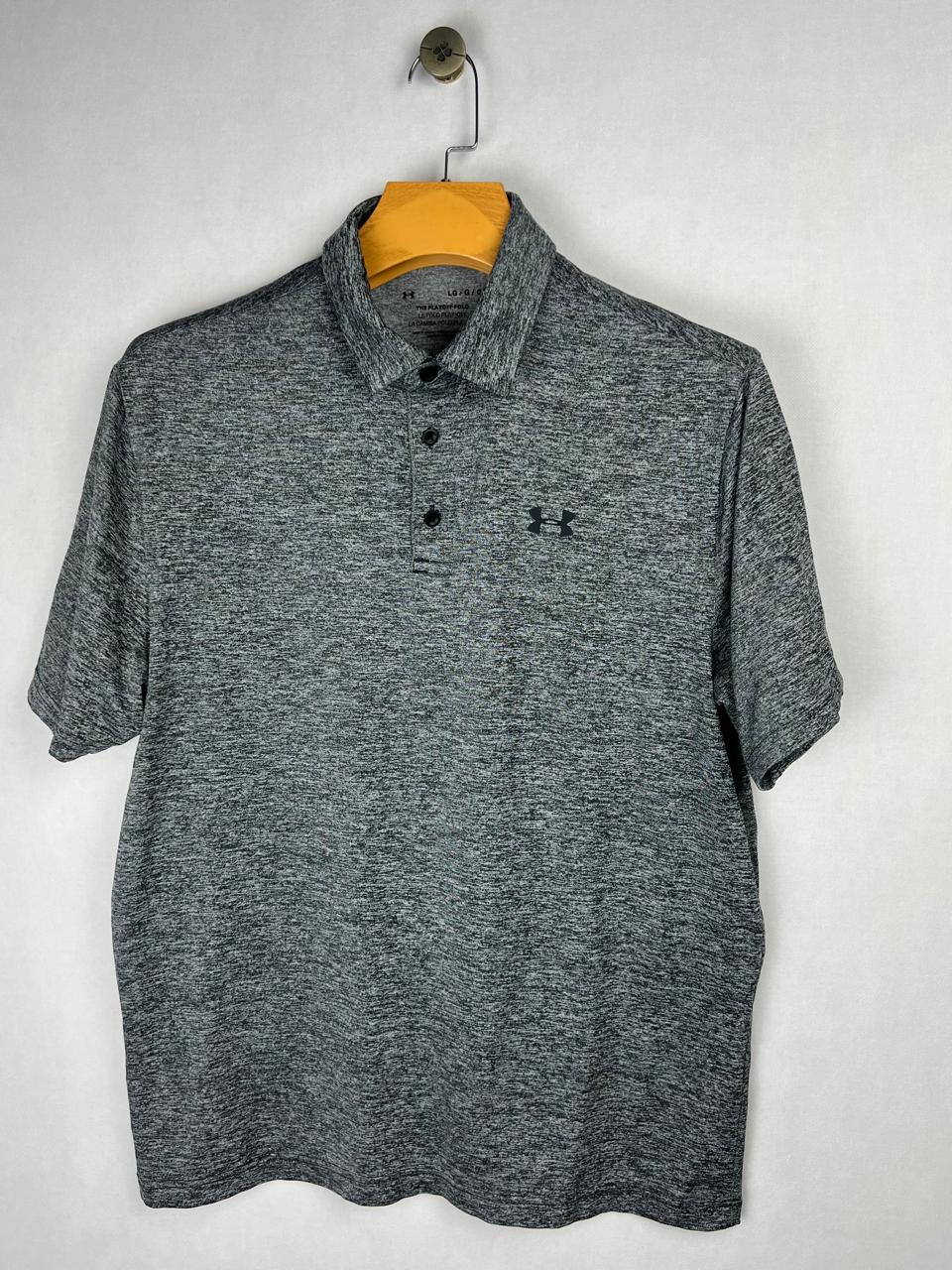 Original Under Armour Playoff Polo Grey Online in Pakistan