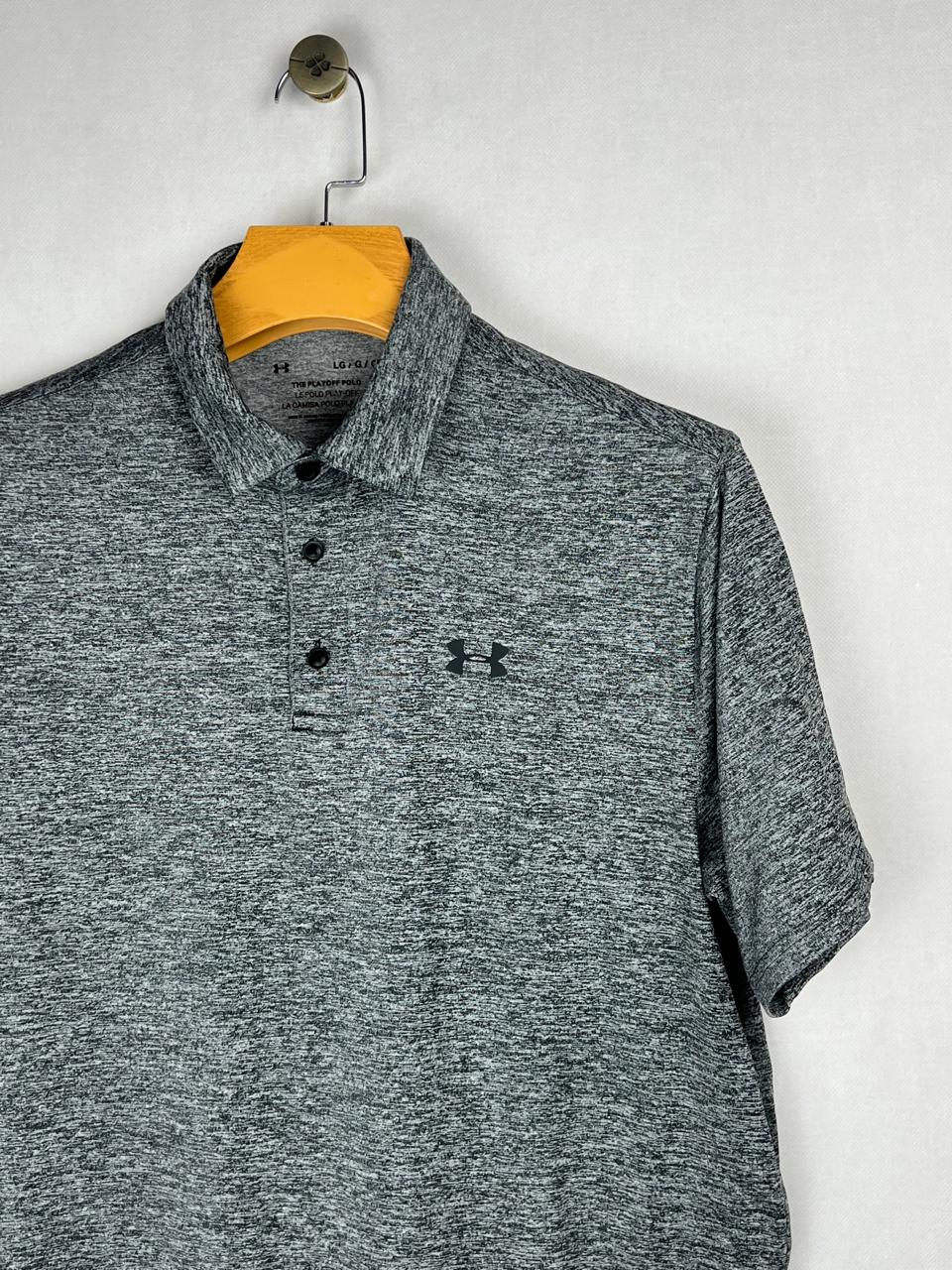 Original Under Armour Playoff Polo Grey Online in Pakistan