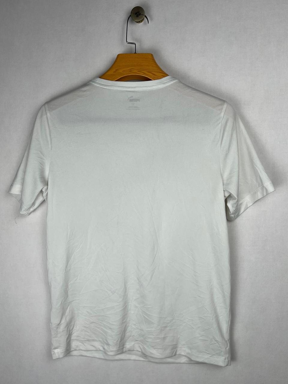 Original Puma White Big Cat Logo T-Shirt