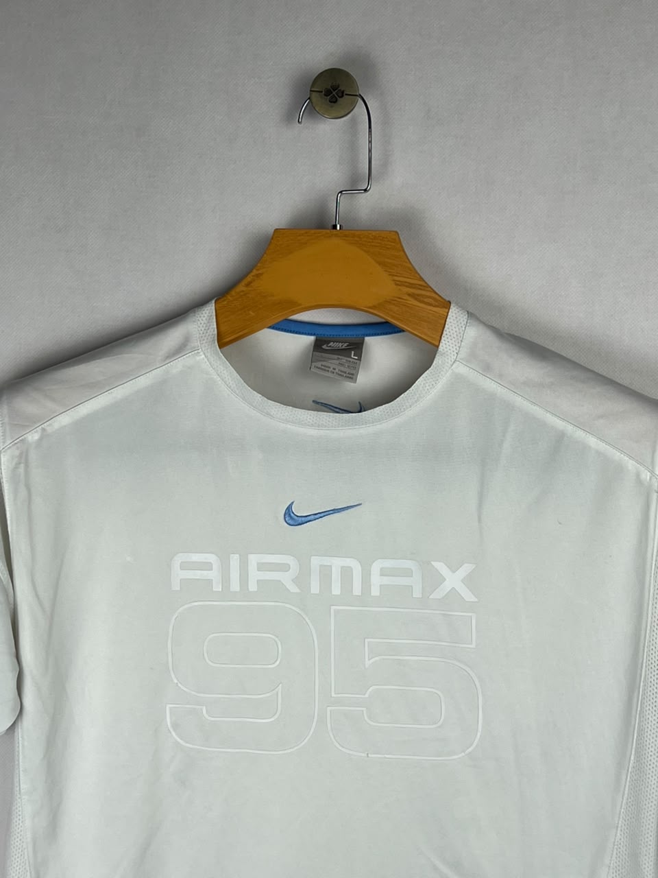 Nike Air Max 95 White Men's T-Shirt