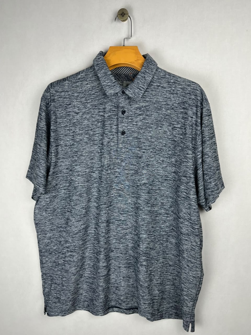 Under Armour Heather Grey Men's Polo Shirt