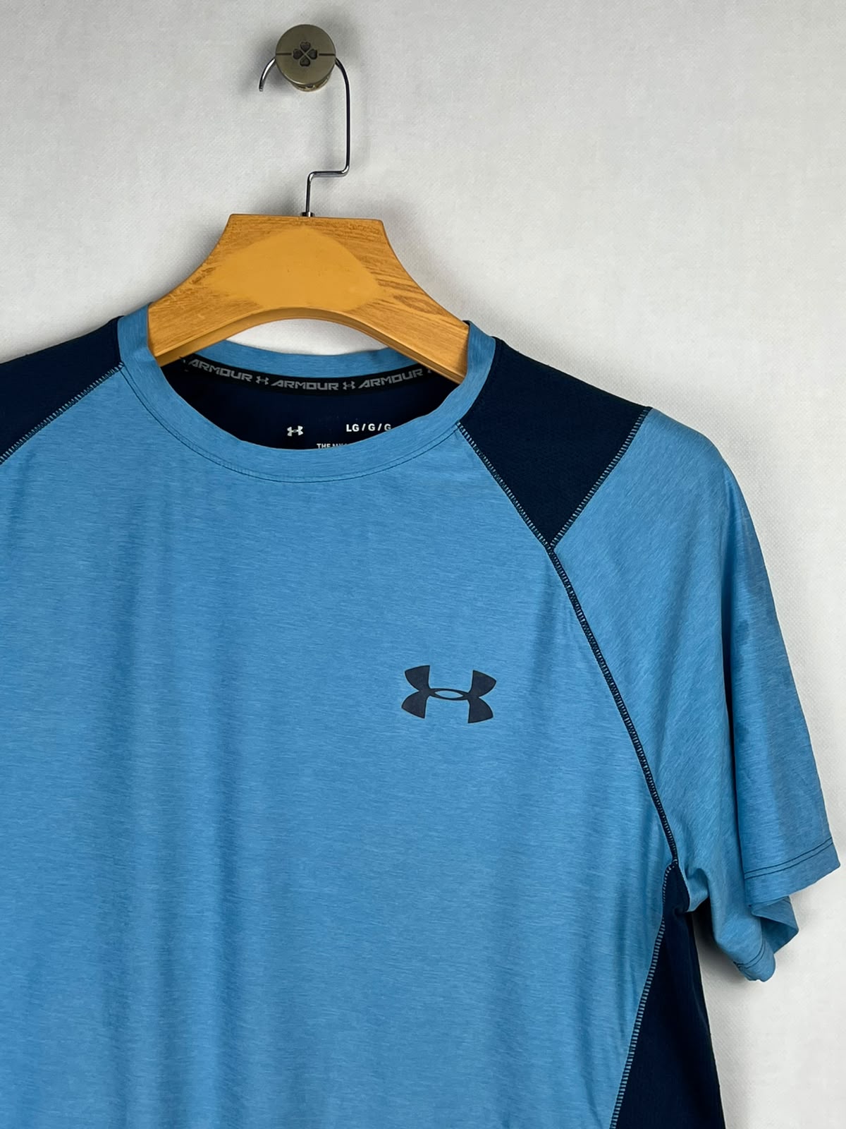 Under Armour Training T-Shirt - Blue/Navy Colorblock
