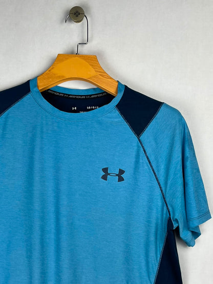 Under Armour Training T-Shirt - Blue/Navy Colorblock