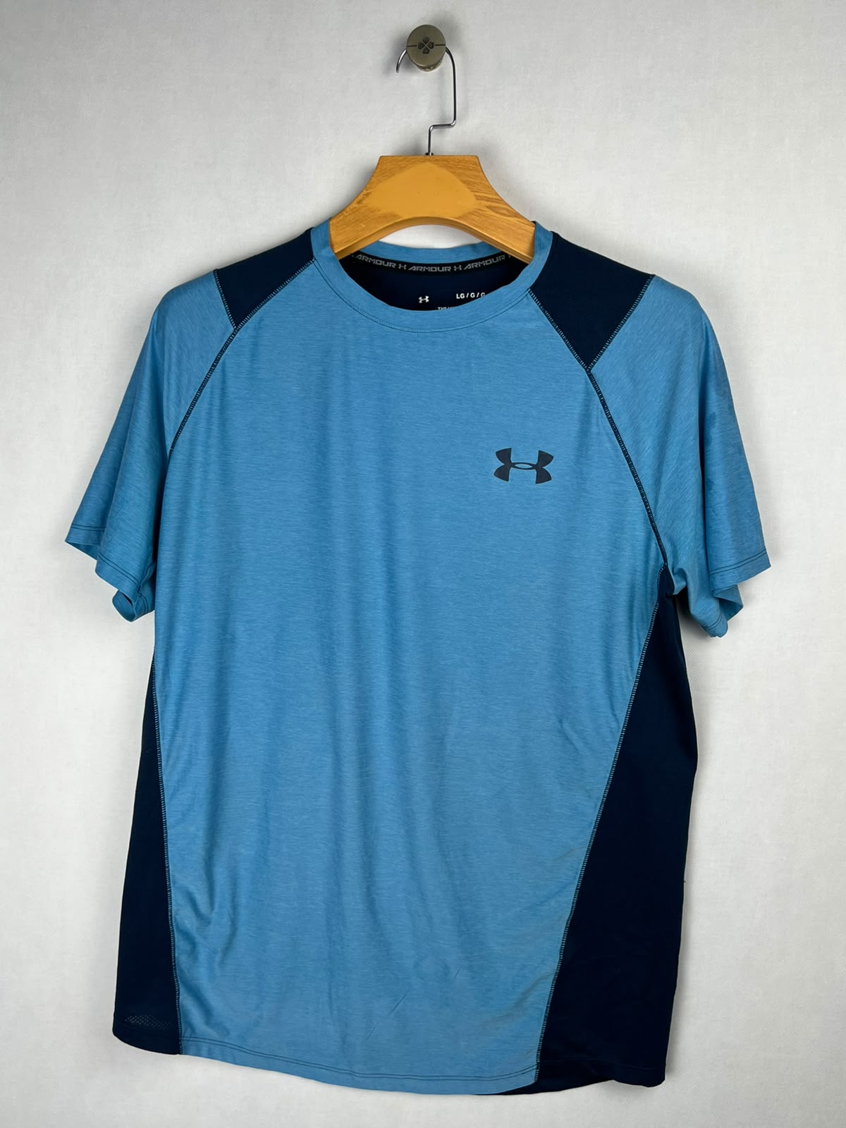 Under Armour Training T-Shirt - Blue/Navy Colorblock