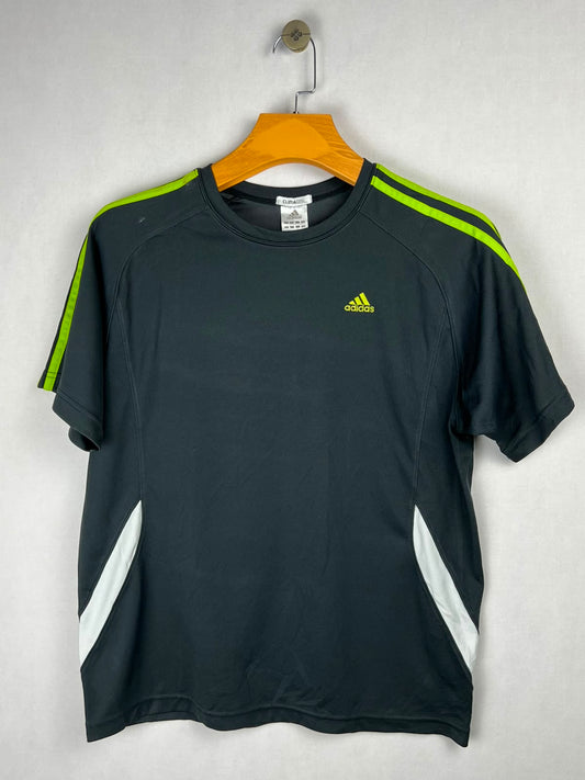 Adidas Climalite Training T-Shirt - Black/Green