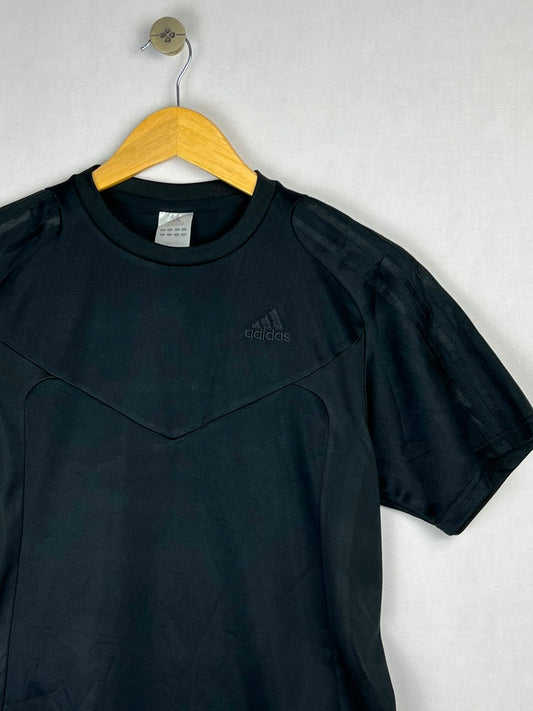 Adidas Tonal Stripe Black T-Shirt
