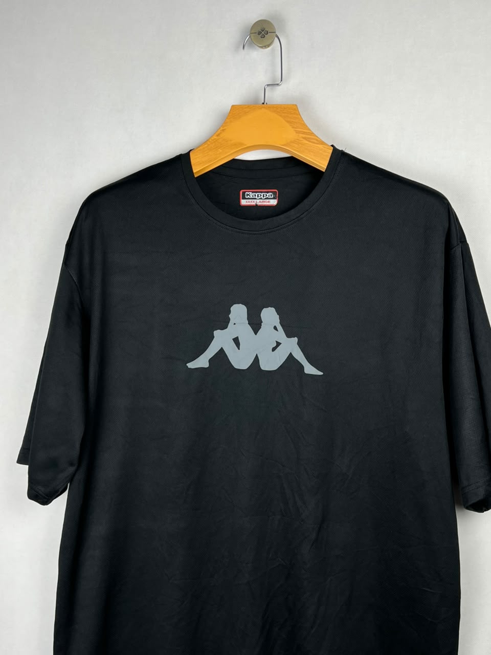 Kappa Graphic T-Shirt - Black
