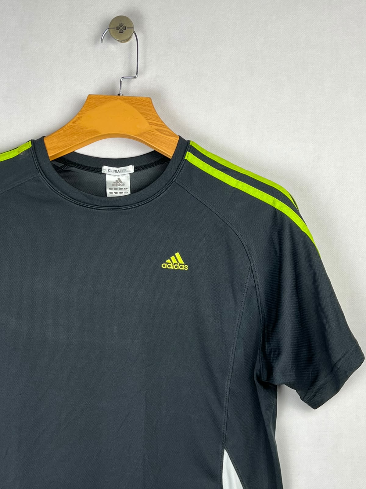 Adidas Climalite Training T-Shirt - Black/Green