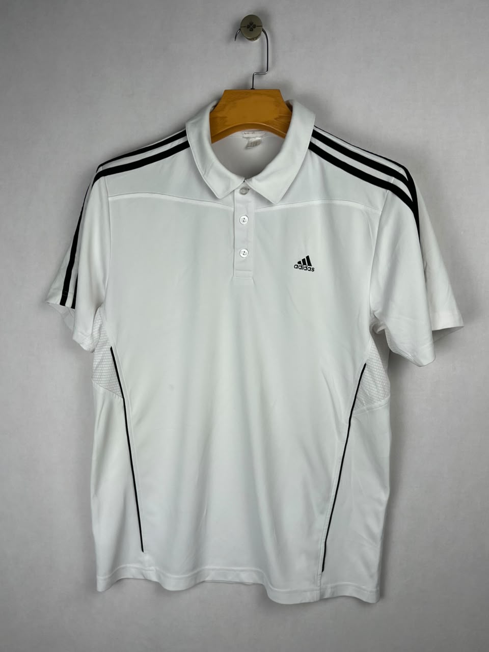 Adidas ClimaCool White Men's Polo Shirt