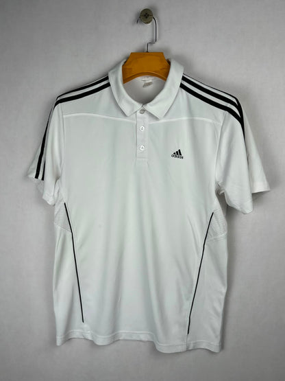Adidas ClimaCool White Men's Polo Shirt