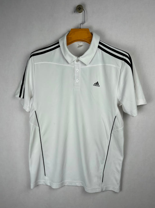 Adidas ClimaCool White Men's Polo Shirt