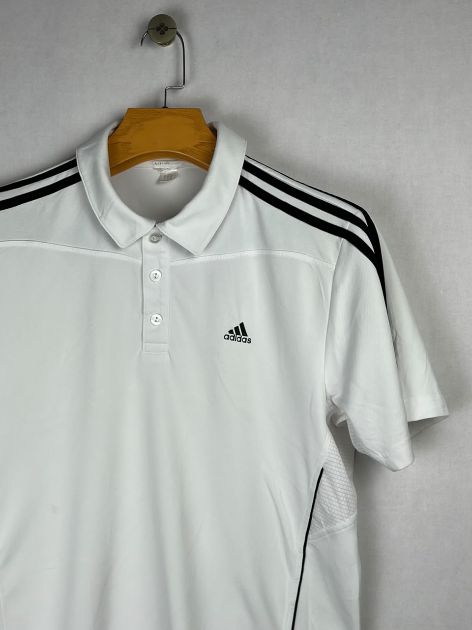 Adidas ClimaCool White Men's Polo Shirt