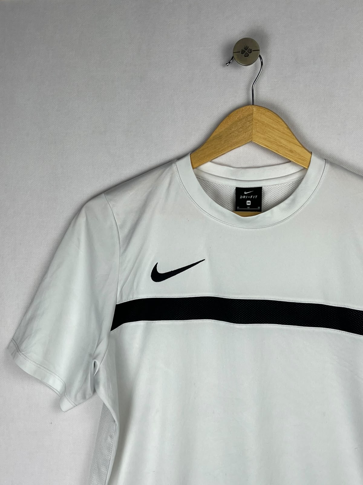 Nike Dri-Fit Academy Training Shirt - White/Black - Size M