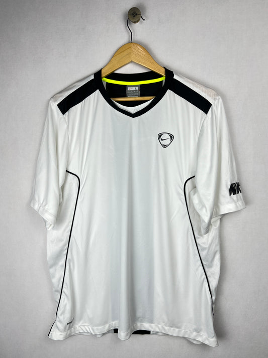 Nike Fit V-Neck Training Jersey - White/Black
