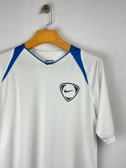 Nike V-Neck Training Jersey - White/Blue