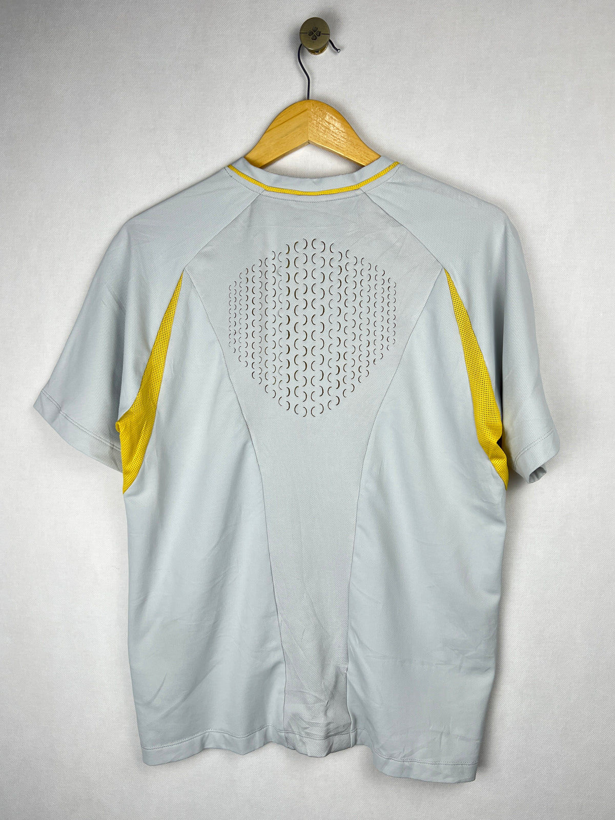 Nike Fit Dry Training T-Shirt - Grey/Yellow