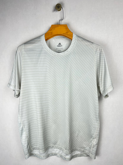 Adidas Freelift Climalite Training T-Shirt - White