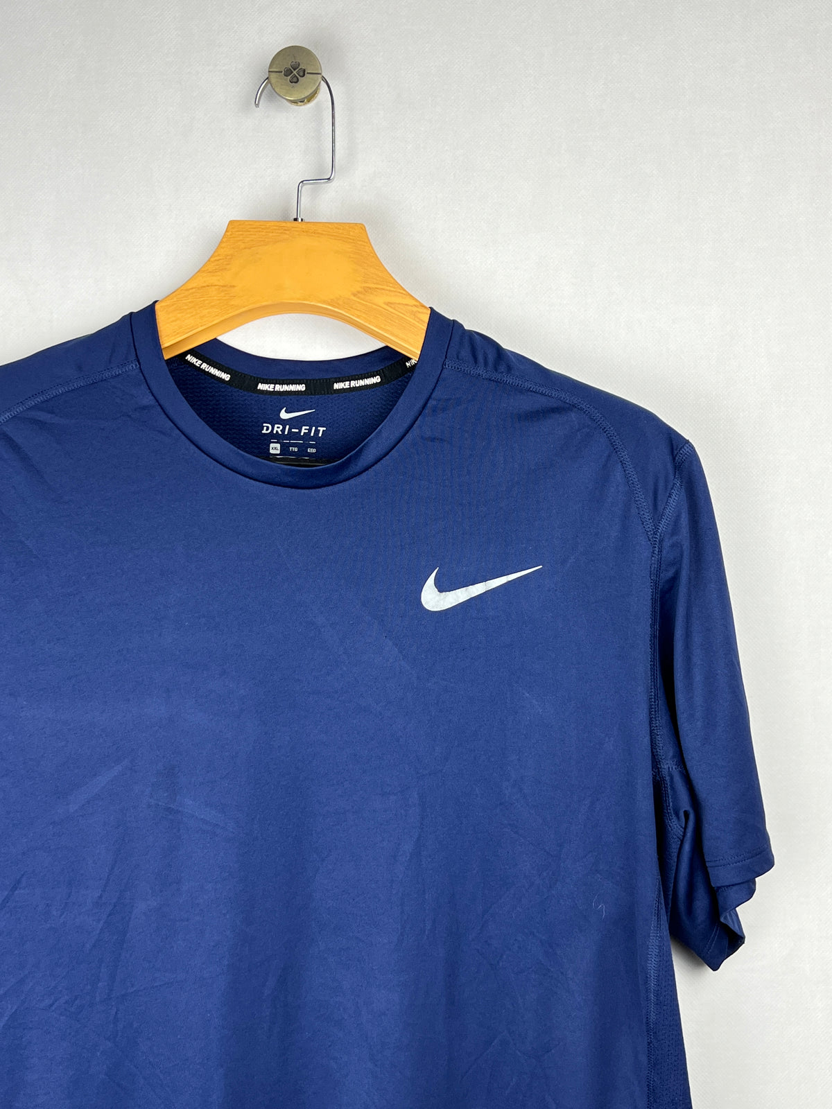Nike Dri-Fit Running T-Shirt - Navy