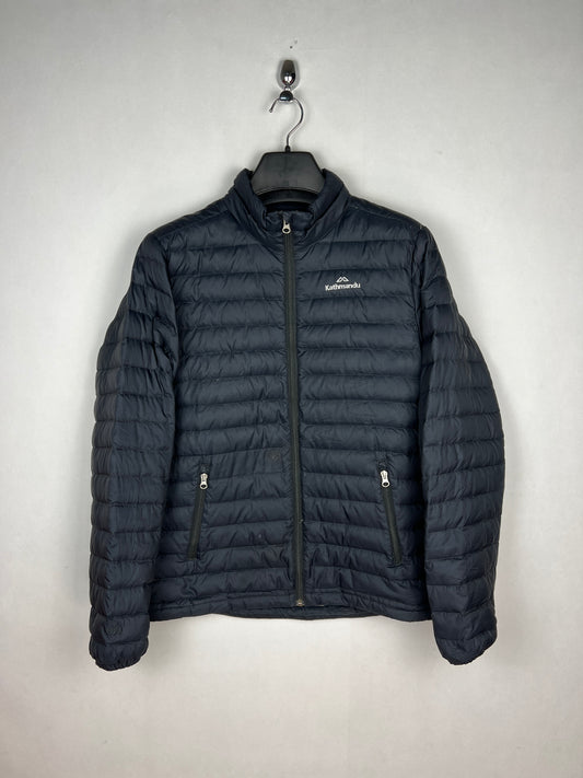 Kathmandu 550 Fill Duck Down Puffer Jacket – Black & Grey