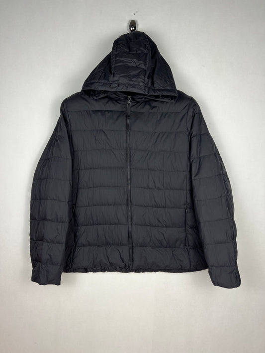 Uniqlo Ultra Light Down Hooded Puffer Jacket – Black