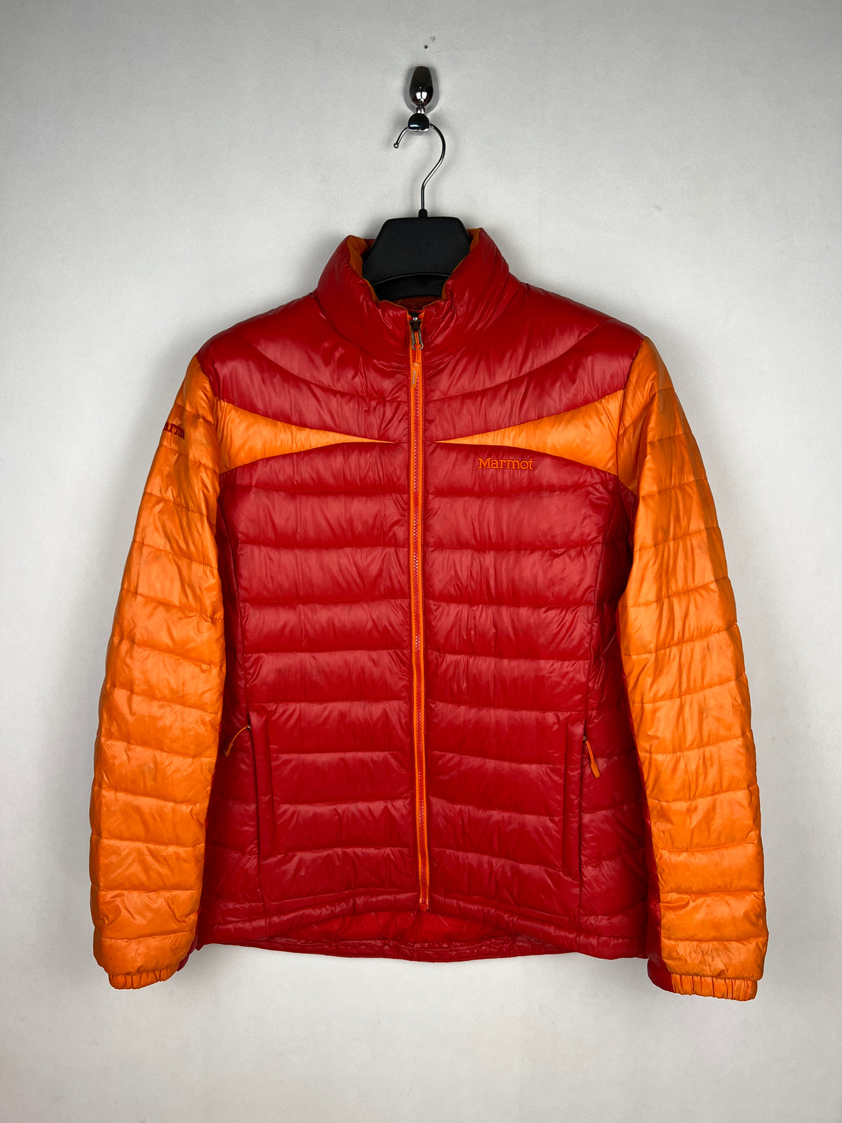 Marmot Down Puffer Jacket – Red & Orange