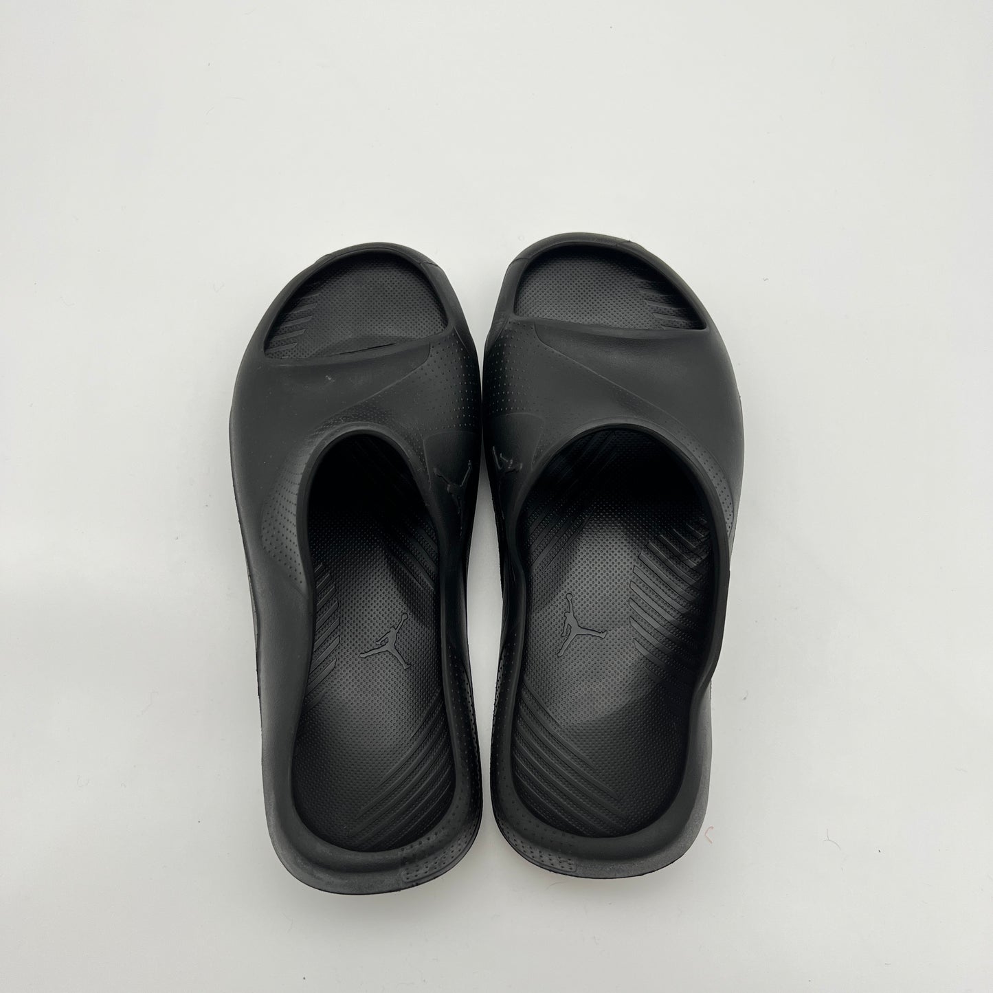 Jordan Post-Game Slides – Black Cushioned Slippers