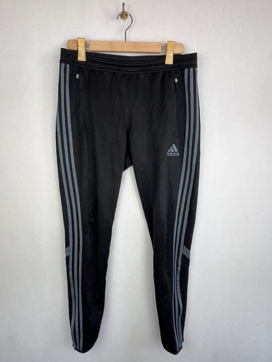 Adidas Tiro 15 Men's Black Grey 3-Stripes Training Track Pants