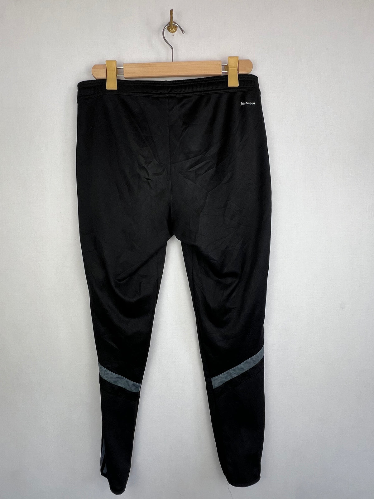Adidas Tiro 15 Men's Black Grey 3-Stripes Training Track Pants