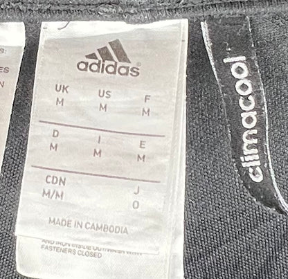 Adidas Tiro 15 Men's Black Grey 3-Stripes Training Track Pants