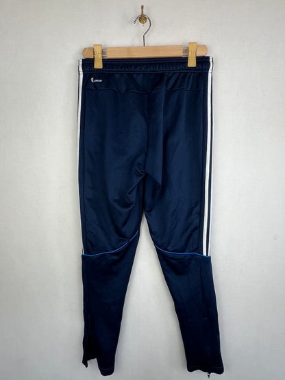 Adidas Aeroready Men's Navy White 3-Stripes Badge Training Track Pants