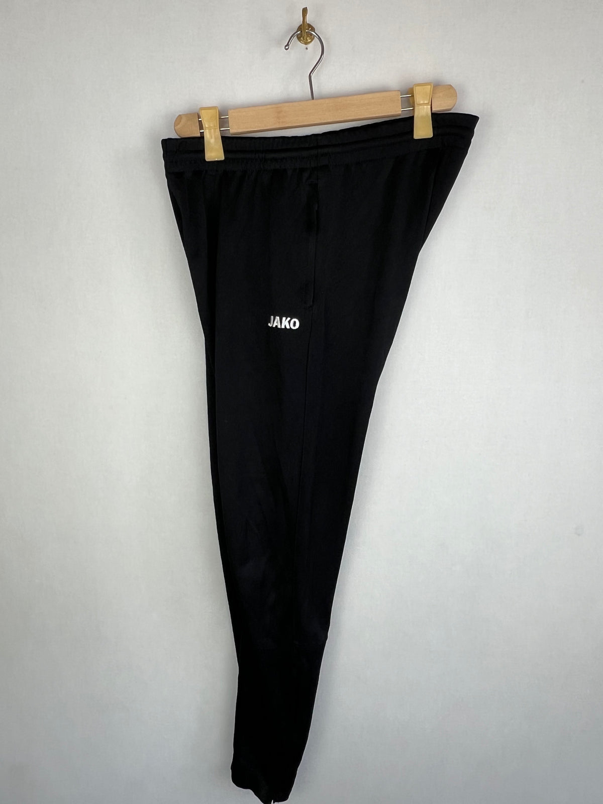 Jako Men's Black Slim Fit Football Training Track Pants