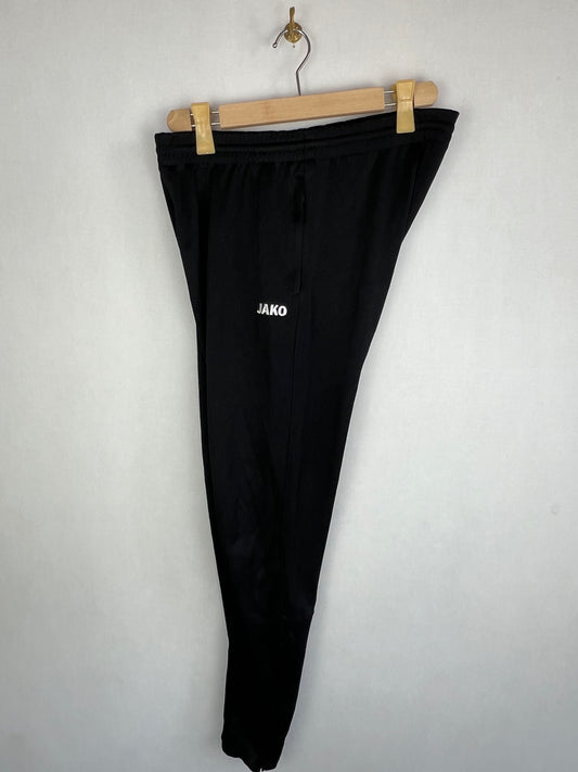 Jako Men's Black Slim Fit Football Training Track Pants