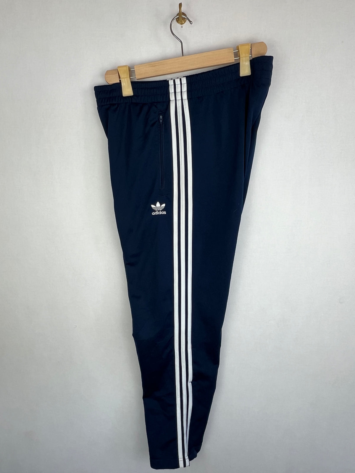 Adidas Originals Firebird Men's Navy White 3-Stripes Trefoil Track Pants