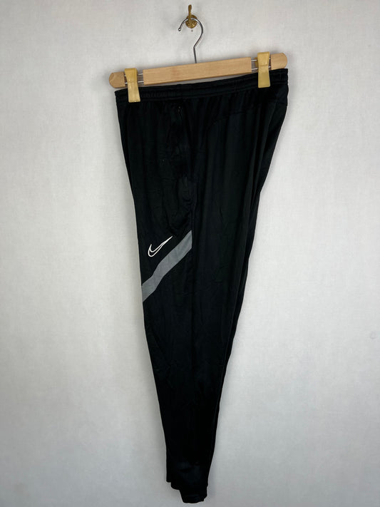 Nike Dri-FIT Academy Pro Men's Black Grey Diagonal Panel Training Track Pants