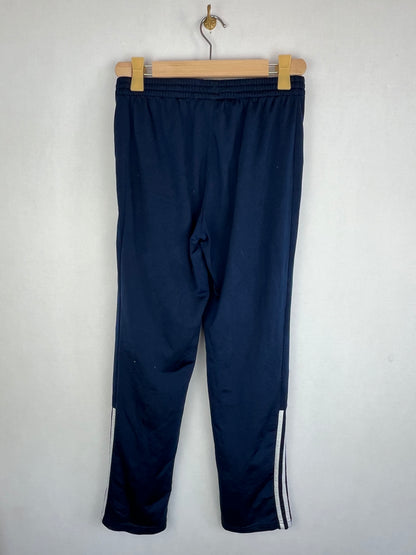 Adidas Navy Blue White 3-Stripes Lower Leg Training Track Pants