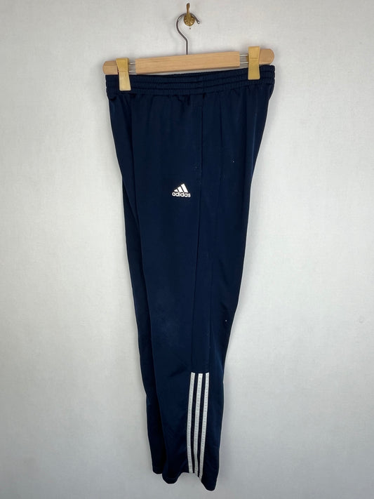 Adidas Navy Blue White 3-Stripes Lower Leg Training Track Pants