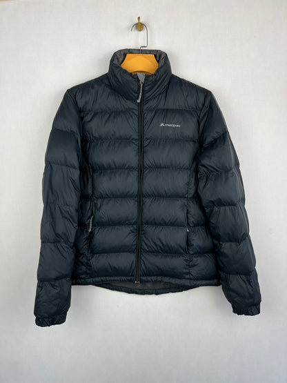 Macpac Duck Down Puffer Jacket – Black & Grey